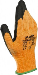 MAPA Professional - Size 2XL Thermal Acrylic Lined Nitrile Heat Resistant Glove - 11" OAL, Knit Wrist Cuff - Industrial Tool & Supply