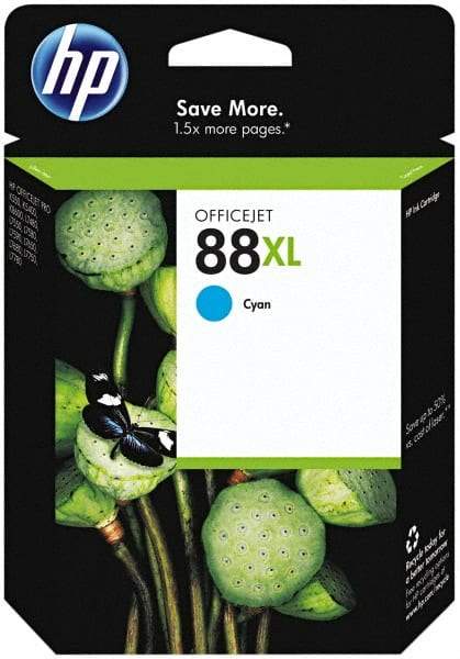 Hewlett-Packard - Cyan Ink Cartridge - Use with HP Officejet Pro K550 - Industrial Tool & Supply