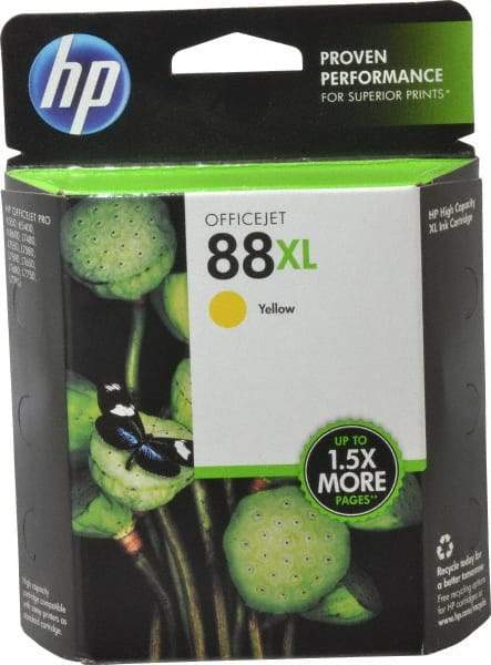 Hewlett-Packard - Yellow Ink Cartridge - Use with HP Officejet Pro K550 - Industrial Tool & Supply