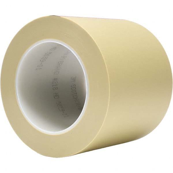 3M - 4" Wide x 60 Yd Long x 5 mil Green Polypropylene Masking Tape - Industrial Tool & Supply