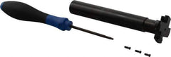 Seco - Shank Connection, 3/8" Cutting Width, 0.413" Depth of Cut, 1-1/2" Cutter Diam, 2 Tooth Indexable Slotting Cutter - 3/4" Shank Diam, R335.18 Toolholder, LNK.. 05.. Insert, Right Hand Cutting Direction - Industrial Tool & Supply