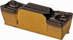 Iscar - 6005GRIP Y Grade IC8250, 6mm Cutting Width Carbide Grooving Insert - 3.6mm Max Depth of Cut, Neutral, 0.5mm Corner Radius, TiCN/Al2O3/TiN Finish - Industrial Tool & Supply