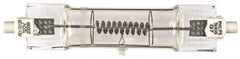 Philips - 2,000 Watt, 120 Volt, Halogen Miniature & Specialty T8 Lamp - Double Ended Contact Base, 1,600 & Greater Equivalent Range, Neutral (3,000 to 3,699), 1-3/4" OAL - Industrial Tool & Supply