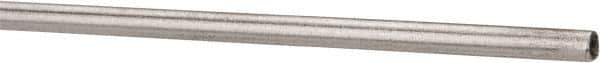 Value Collection - 6 to 7' Long, 1/8" OD, 304 Stainless Steel Tube - 0.02" Wall Thickness - Industrial Tool & Supply