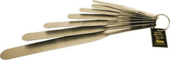 Albion Engineering - 1" Wide Spring Blade Stainless Steel Spatula Set - Flexible, Straight Stainless Steel Handle, 12" OAL - Industrial Tool & Supply