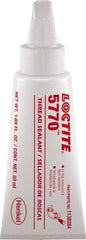 Loctite - 50 mL, White, High Strength Liquid Thread Sealant - 72 Full Cure Time - Industrial Tool & Supply