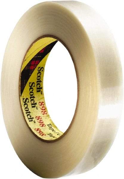 3M - Filament & Strapping Tape Type: Filament Tape Color: Clear - Industrial Tool & Supply