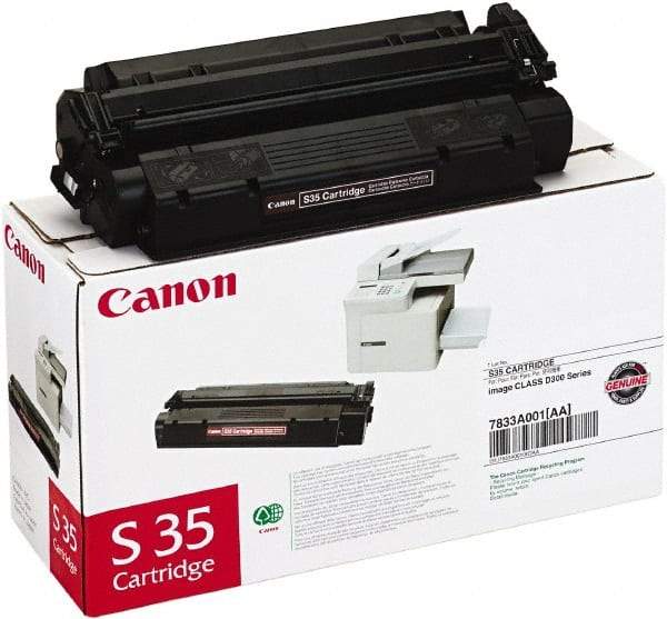 Canon - Black Toner Cartridge - Use with Canon Laser Printers - Industrial Tool & Supply
