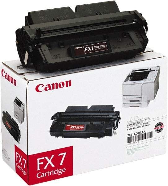 Canon - Black Toner Cartridge - Use with Canon Laser Printers - Industrial Tool & Supply