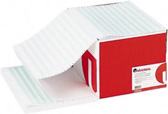 UNIVERSAL - Green & White Copy Paper - Use with Laser Printers, Copiers, Plain Paper Fax Machines - Industrial Tool & Supply
