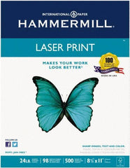 Hammermill - White Copy Paper - Use with Laser Printers, Copiers, Offset Presses, Spirit Duplicators - Industrial Tool & Supply