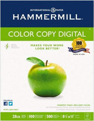 Hammermill - White Copy Paper - Use with Laser Printers, Copiers, Plain Paper Fax Machines - Industrial Tool & Supply