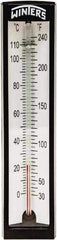 Winters - 30 to 240°F, Industrial Thermometer with Standard Thermowell - 2 Inch Immersion Length, 1-7/8 Inch Stem Length, 6 Inch Long, 1/2 Inch Thread - Industrial Tool & Supply