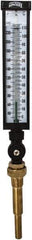 Winters - 30 to 240°F, Industrial Thermometer with Standard Thermowell - 5 Inch Immersion Length, 6 Inch Stem Length, 20 Inch Long, 3/4 Inch Thread - Industrial Tool & Supply