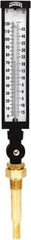 Winters - -15 to 120°F, Industrial Thermometer with Standard Thermowell - 5 Inch Immersion Length, 6 Inch Stem Length, 20 Inch Long, 3/4 Inch Thread - Industrial Tool & Supply
