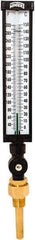 Winters - 30 to 300°F, Industrial Thermometer with Standard Thermowell - 3 Inch Immersion Length, 3-1/2 Inch Stem Length, 17 Inch Long, 3/4 Inch Thread - Industrial Tool & Supply