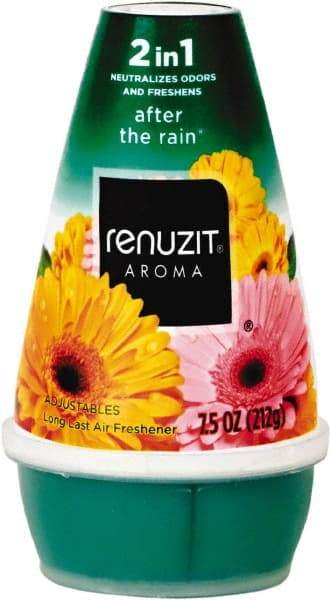 Renuzit - 7 oz Bottle Air Freshener - Gel, After the Rain Scent - Industrial Tool & Supply