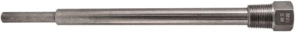 Winters - 13 Inch Overall Length, 3/4 Inch Thread, 304 Stainless Steel Thermowell - 10-1/2 Inch Insertion Length - Industrial Tool & Supply