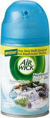 Air Wick - 6.17 oz Air Freshener Dispenser Refill - Fresh Waters, Compatible with Air Wick Freshmatic Ultra Metered-Automatic Spray Systems - Industrial Tool & Supply