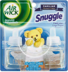 Air Wick - 0.67 oz Air Freshener Dispenser Refill - Linen, Compatible with Air Wick Oil Warmers - Industrial Tool & Supply