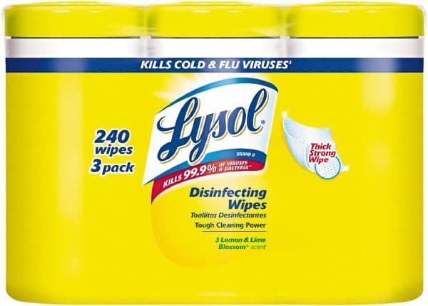 Lysol - Pre-Moistened Disinfecting Wipes - Exact Industrial Supply