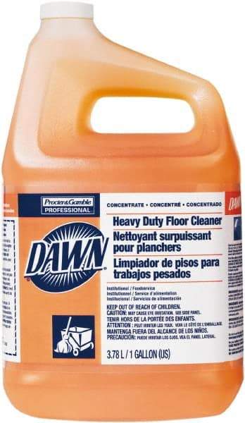 Dawn - 1 Gal Bottle Cleaner - Use on Vinyl Composite Tile (VCT), Vinyl Tile, Linoleum, Laminate Surfaces, Glass, Cement, Concrete, Ceramic Tile, Terra Cotta, Terrazzo, Quarry Tile - Industrial Tool & Supply