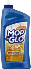 Mop&Glo - 1 Qt Bottle Cleaner - Use on Ceramic Tile, Laminate Surfaces, Linoleum, Quarry Tile, Cement, Concrete, Vinyl Tile, Terra Cotta, Terrazzo, Vinyl Composite Tile (VCT) - Industrial Tool & Supply