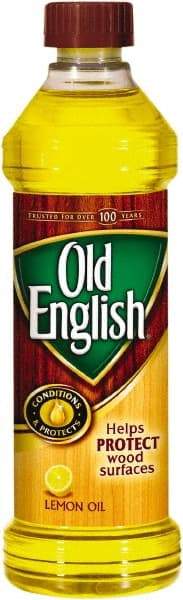 Old English - 16 Fluid Ounce Liquid Furniture Polish - Lemon Scent, Bottle - Industrial Tool & Supply