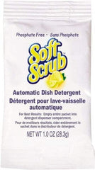 Soft Scrub - 1 oz Packet Automatic Dishwashing Powder - Lemon Scented - Industrial Tool & Supply