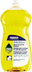 Dawn - 38 oz Bottle Manual Dishwashing Liquid - Lemon Scented - Industrial Tool & Supply