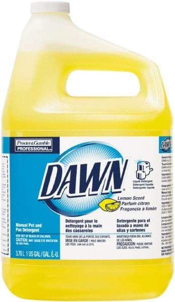 Dawn - 1 Gal Bottle Manual Dishwashing Liquid - Lemon Scented - Industrial Tool & Supply
