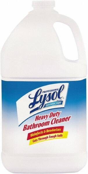 Lysol - 1 Gal Jug Liquid Bathroom Cleaner - Lime Scent, Disinfectant, General Purpose Cleaner - Industrial Tool & Supply