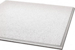 Armstrong World - 24" Long x 24" Wide, Wet-Formed Mineral Fiber Acoustic Ceiling Tile - ASTM E1264 Specification, White - Industrial Tool & Supply
