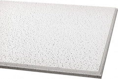 Armstrong World - 24" Long x 24" Wide, Wet-Formed Mineral Fiber Acoustic Ceiling Tile - ASTM E1264 Specification, White - Industrial Tool & Supply