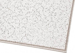 Armstrong World - 24" Long x 24" Wide, Wet-Formed Mineral Fiber Acoustic Ceiling Tile - ASTM E1264 Specification, White - Industrial Tool & Supply