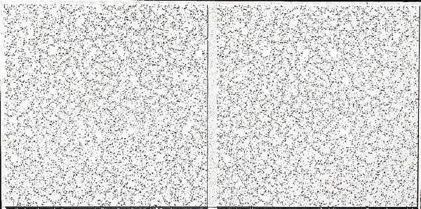Armstrong World - 48" Long x 24" Wide, Wet-Formed Mineral Fiber Acoustic Ceiling Tile - ASTM E1264 Specification, White - Industrial Tool & Supply