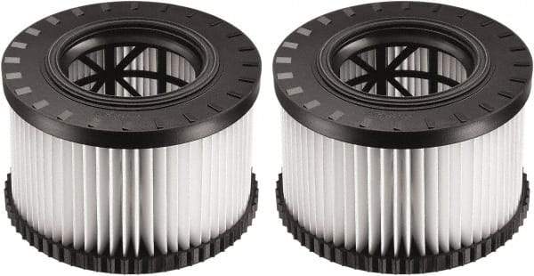 DeWALT - Vacuum Cleaner Cartridge HEPA Filter - Use for Dust, For Use with DWV010 & DWV012 - Industrial Tool & Supply