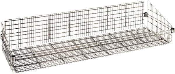 Quantum Storage - Wire Basket Unit - 60" Wide x 18" Deep x 10" High, - Industrial Tool & Supply