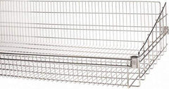 Quantum Storage - Wire Basket Unit - 60" Wide x 24" Deep x 10" High, - Industrial Tool & Supply