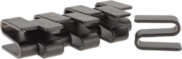 Quantum Storage - Open Shelving Accessory/Component - Black Finish Finish, 1mm Long, Use with Wire Shelving Units - Industrial Tool & Supply