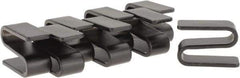 Quantum Storage - Open Shelving Accessory/Component - Black Finish Finish, 1mm Long, Use with Wire Shelving Units - Industrial Tool & Supply