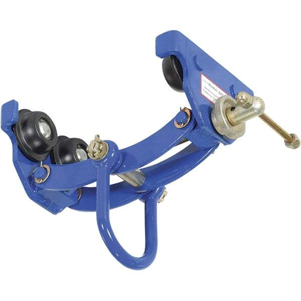 Vestil - 2 Ton Capacity Quick Install Manual Trolley - 3" to 5" Flange Width - Industrial Tool & Supply