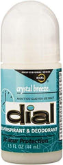 Dial - 1.5 oz Roll On Bottle Anti-Perspirant - Crystal Breeze Scent - Industrial Tool & Supply