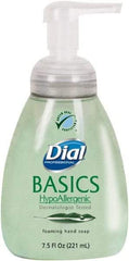 Dial - 7.5 oz Pump Bottle Foam Soap - Light Green, Fresh Fragrance Scent - Industrial Tool & Supply