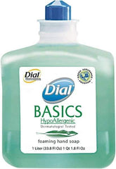 Dial - 1 L Dispenser Refill Foam Soap - Green, Honeysuckle Scent - Industrial Tool & Supply