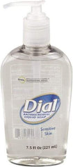 Dial - 7.5 oz Pump Bottle Liquid Soap - Clear, Pleasant Fragrance Scent - Industrial Tool & Supply