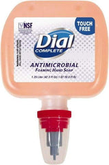 Dial - 1.25 L Dispenser Refill Foam Soap - Pink, Original Scent - Industrial Tool & Supply