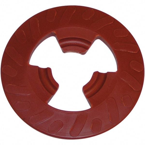 3M - 4" Max Diam, Abrasive Disc Face Plate - 5/8-11 Male - Industrial Tool & Supply