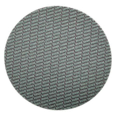 3M - 5" Diam, 300 Grit Trizact Aluminum Oxide Adhesive PSA Disc - Extra Fine Grade, Green, Cloth Backing, Flexible, Use with Random Orbital Sanders - Industrial Tool & Supply