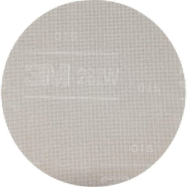 3M - 8" Diam, 1,000 Grit Aluminum Oxide Adhesive PSA Disc - Super Fine Grade, Black, Cloth Backing, Flexible, Use with Random Orbital Sanders - Industrial Tool & Supply